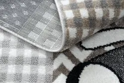 Tappeto FUN Pets per bambini, animali grigio