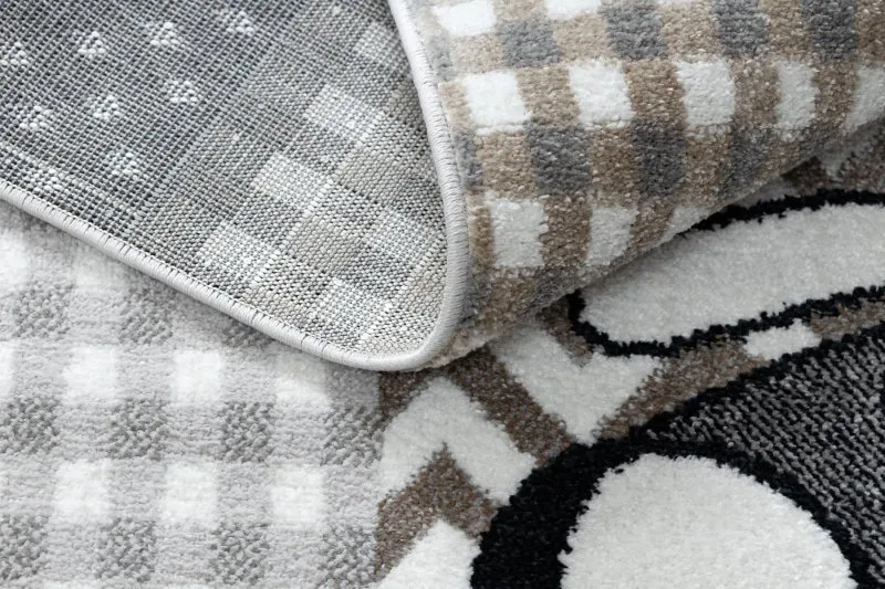 Tappeto FUN Pets per bambini, animali grigio