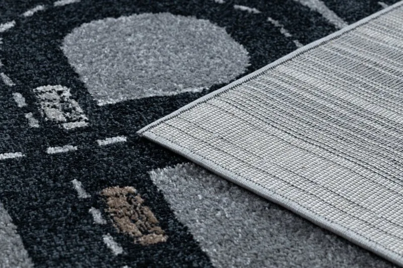 Tappeto FUN Track per bambini, strada, cittadino grigio