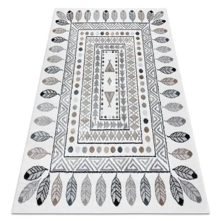 Tappeto FUN Teepee per bambini, Indiano, telaio crema