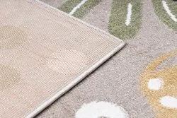 Tappeto FUN Africa per bambini, animali beige