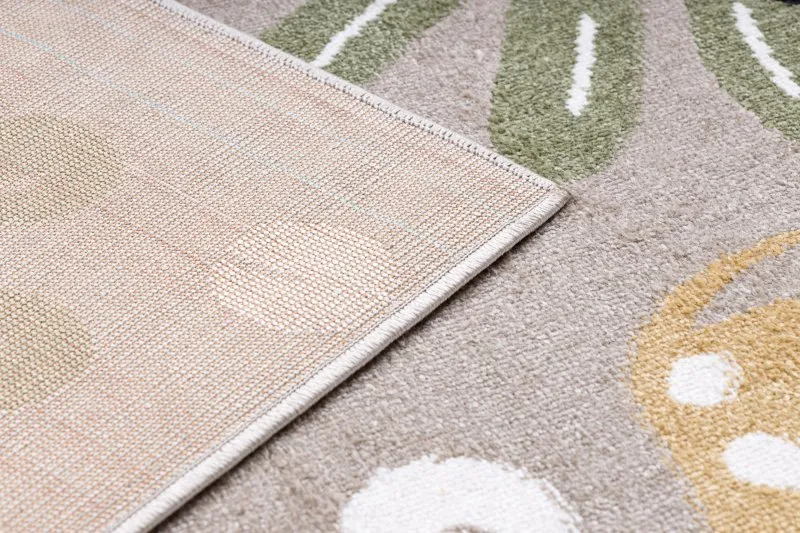 Tappeto FUN Africa per bambini, animali beige