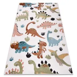 Tappeto FUN Dino per bambini Dinosauri crema