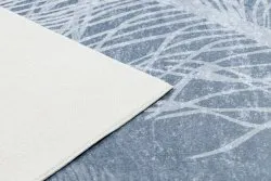Tappeto lavabile ANDRE 1148 Piuma antiscivolo - blu