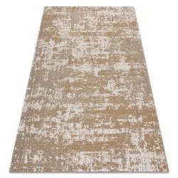 Tappeto CASA ECO SISAL BOHO vintage 2809 crema / giallo, tappeto in cotone riciclato