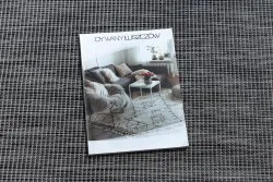 Tappeto SISAL PATIO 2778 tessuto piatto nero / beige