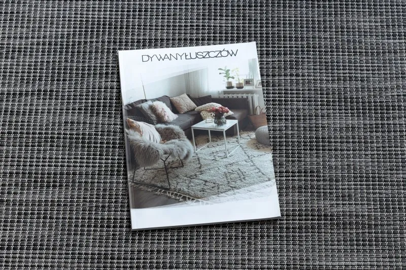 Tappeto SISAL PATIO 2778 tessuto piatto nero / beige