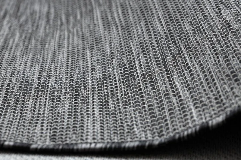 Tappeto SISAL PATIO 2778 tessuto piatto nero / beige
