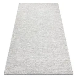 Tappeto SISAL PATIO 3077 diamanti tessuto piatto grigio / beige