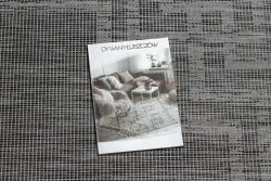 Tappeto SISAL PATIO 3071 Greco telaio tessuto piatto - nero