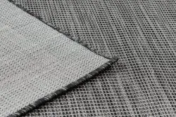 Tappeto SISAL PATIO 3071 Greco telaio tessuto piatto - nero