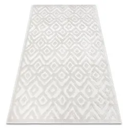 Tappeto SANTO SISAL 58381 diamanti, zigzag beige