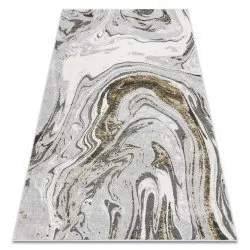 Tappeto LIRA E1686 Astratto, strutturato, moderno, glamour - grigio / oro