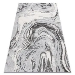 Tappeto LIRA E1686 Astratto, strutturato, moderno, glamour - grigio