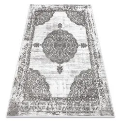 Tappeto LIRA E1468 Rosone, strutturato, moderno, glamour - grigio