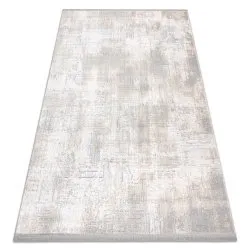 Tappeto TULS strutturale, frange 51231 vintage avorio / grigio