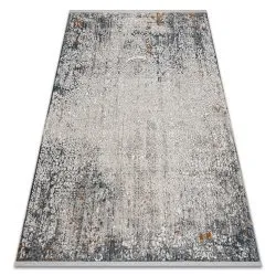 Tappeto TULS strutturale, frange 51327 vintage, ornamento avorio / crema