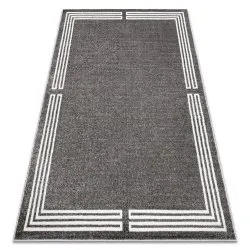 Tappeto MATEO 8034/644 Moderno telaio - strutturale grigio