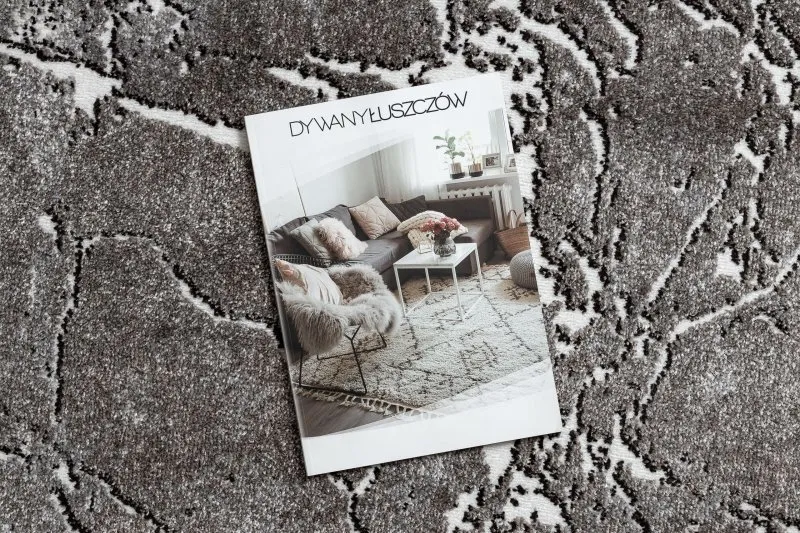 Dywan MATEO 8036/644 Nowoczesny marmur - strukturalny szary