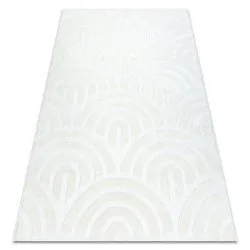 Tappeto moderno MODE 8629 conchiglie crema