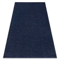 Tappeto SOFTY un colore blu scuro