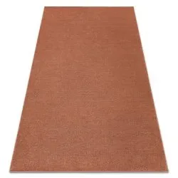 Tappeto SOFTY un colore terracotta