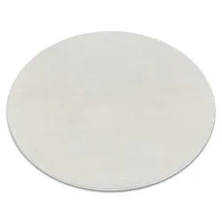 Tappeto SOFTY cerchio un colore crema