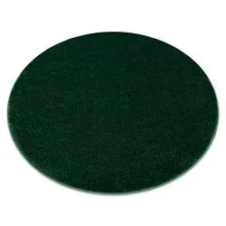 Tappeto SOFTY cerchio un colore forest verde