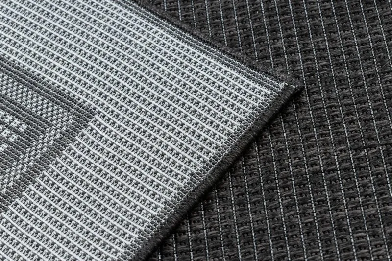 Tappeto TIMO 5979 SISAL all'aperto telaio nero