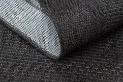 Tappeto TIMO 5979 SISAL all'aperto telaio nero