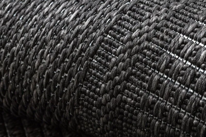 Tappeto TIMO 5979 SISAL all'aperto telaio nero