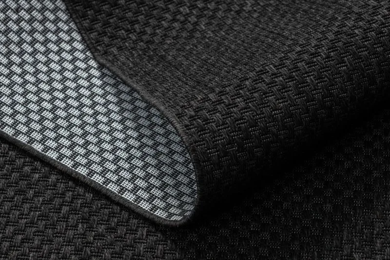 Tappeto TIMO 6272 SISAL all'aperto nero