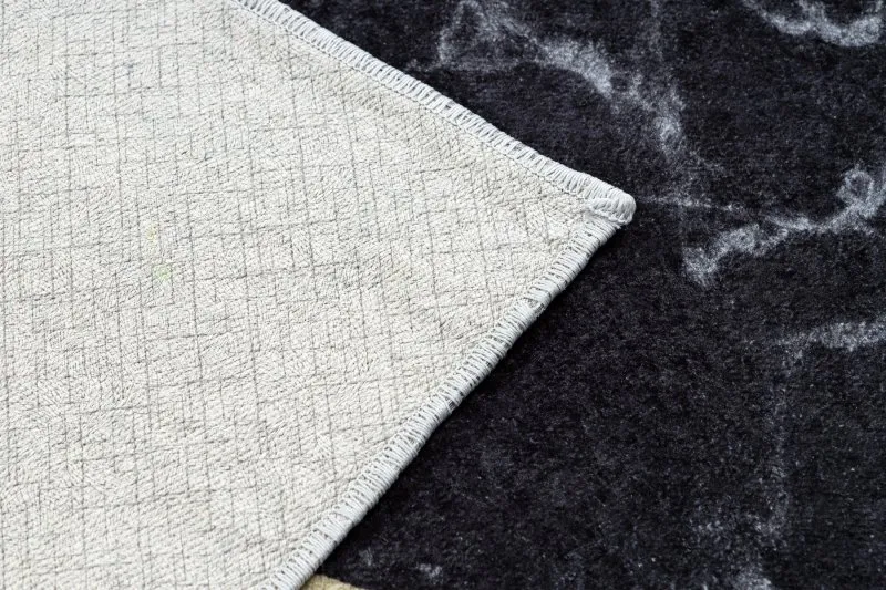 Tappeto lavabile MIRO 51330.804 Marmo, geometrico antiscivolo - grigio