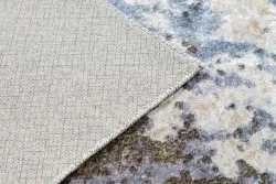 Tappeto lavabile MIRO 51774.802 Astrazione antiscivolo - blu / beige