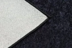Tappeto lavabile MIRO 52025.802 Marmo, geometrico antiscivolo - nero