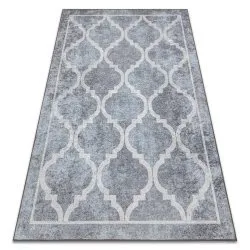 Tappeto lavabile MIRO 51639.805 Trellis reticolo antiscivolo - grigio