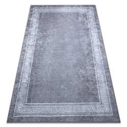 Tappeto lavabile MIRO 51317.807 Telaio, greco antiscivolo - grigio