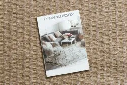 Dywan JUTE 3650 beż linie - jutowy, płaskotkany, frędzle
