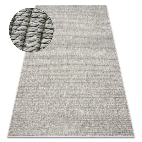 Tappeto ORIGI 3583 grigio - cordoncino in SISAL a tessitura piatta