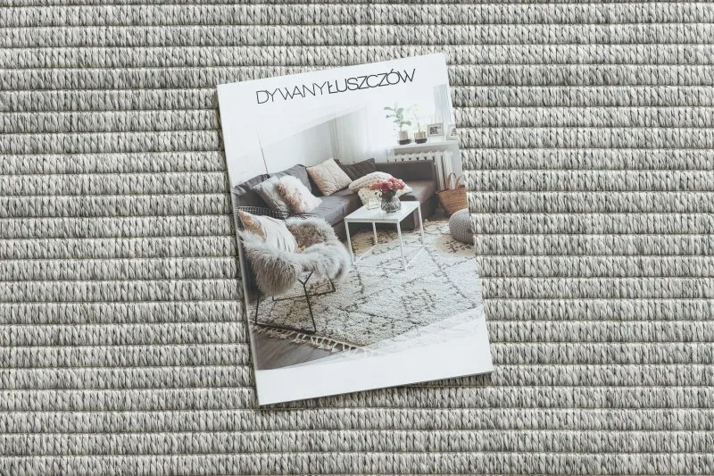 Tappeto ORIGI 3583 grigio - cordoncino in SISAL a tessitura piatta