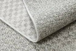Tappeto ORIGI 3661 grigio - cordoncino in SISAL a tessitura piatta