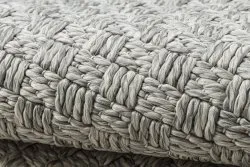 Tappeto ORIGI 3661 grigio - cordoncino in SISAL a tessitura piatta