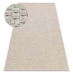 Tappeto ORIGI 3661 beige - cordoncino in SISAL a tessitura piatta
