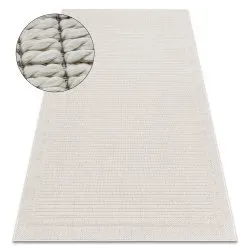 Tappeto ORIGI 3727 crema - Telaio cordoncino in SISAL a tessitura piatta