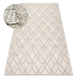 Tappeto JERSEY 19231 beige - Geometrico strutturali, loop BOHO