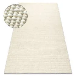 Tappeto NEPAL 2100 naturale, crema - lana, double face