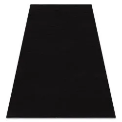 Tappeto da lavaggio moderno LINDO nero, antiscivolo, a pelo lungo