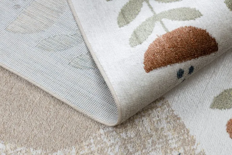 Tappeto BONO 8425 Animali della foresta crema / marrone