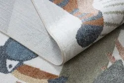Tappeto BONO 8426 Giungla, animali selvatici crema / oro scuro