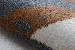 Tappeto BONO 8426 Giungla, animali selvatici crema / oro scuro